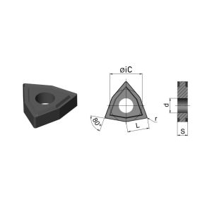 WNMG080412-GR-HS8225 Пластина токарная для точения