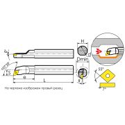 S20Q-SDQCL11 Резец токарный (державка) расточной по металлу