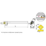 S12M-SSSCL09 Резец токарный (державка) расточной по металлу