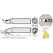 S12M-STFCR09 Резец токарный (державка) расточной по металлу
