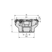 AF01.12C60.250.14 Фреза торцевая насадная со сменными пластинами
