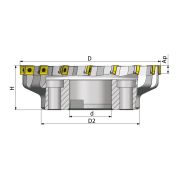PF02.12C40.160.14 Фреза торцевая насадная со сменными пластинами