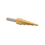 SSHS-101 Ступенчатое сверло по металлу, прямая канавка, HSS, TIN (4,6,8,10,12 мм)