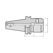 Патрон для концевых фрез с хвостовиком Weldon BT50-SLN10-130
