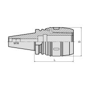 Патрон цанговый BT40-SC20-100