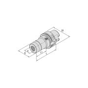 HSK63A-HDC-20-090 Гидропластовый патрон