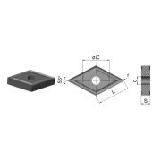 DNMG150608-GF-HS8215 Пластина токарная для точения