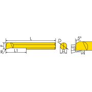 PSBFR60200R020-D6.TiAlN Мини-резец для продольного растачивания
