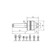 LC-ICP-MT5 Центр вращающийся высокоскоростной универсальный, конус Морзе 5