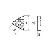 11NR-20Pg DM215 Пластина резьбовая, панцирная резьба