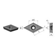 VBMT110308-TM-HS8125 Пластина токарная для точения