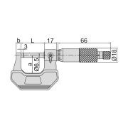 Микрометр нониусный 150-175 мм (0,01 мм) Тип А