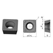 QCMT 070304-CM Сменная пластина для корпусных сверл