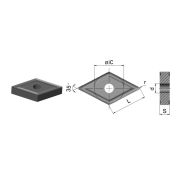 VNMG160408-SM-HR9205 Пластина токарная для точения