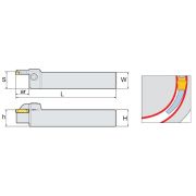 HFRFHL325-64/100-T15 Резец канавочный для торца 90°