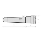 Патрон цанговый MTA2-ER20