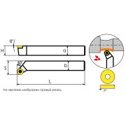SRGCR2525M08 Резец токарный (державка) по металлу