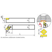 SDACL1010K07 Державка проходная для наружного точения