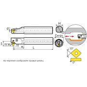 S25R-MVWNL16 Державка расточная