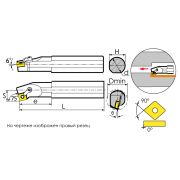 S25S-MSKNR12 Резец токарный (державка) расточной по металлу
