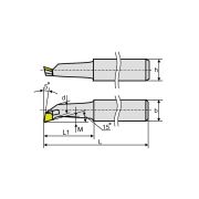 Резец расточной для глухих отверстий ГОСТ 18883-73 Т15К6 12х12х130