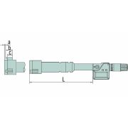 Нутромер трехточечный цифровой (с установочным кольцом) 16-20мм/0.63-0.79