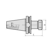 BT40-ER40-160 Фрезерный патрон MAS403