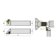 SVER3232P27-10 Резец (державка) резьбовой