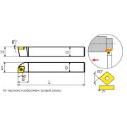 SCACR2525M06 Державка проходная для наружного точения