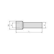 D10-D15-D10-L68 Оправка для дисковых твердосплавных фрез