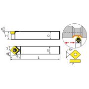 SSDCN1616H09 Резец токарный (державка) по металлу