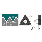 16ER-18NPT-HR5125 Пластина резьбовая NPT (Дюймовая коническая трубная резьба)